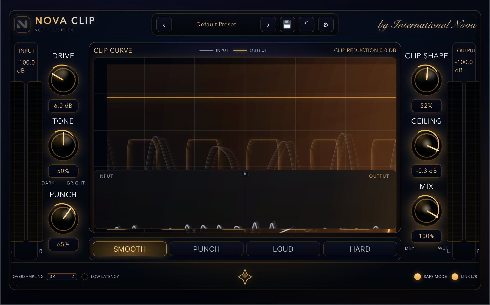 Nova Clip plugin UI