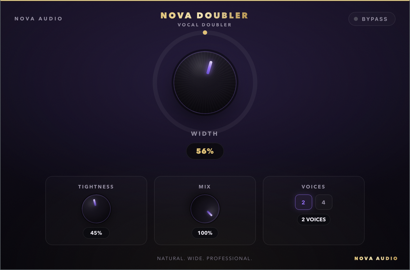 Nova Doubler plugin UI