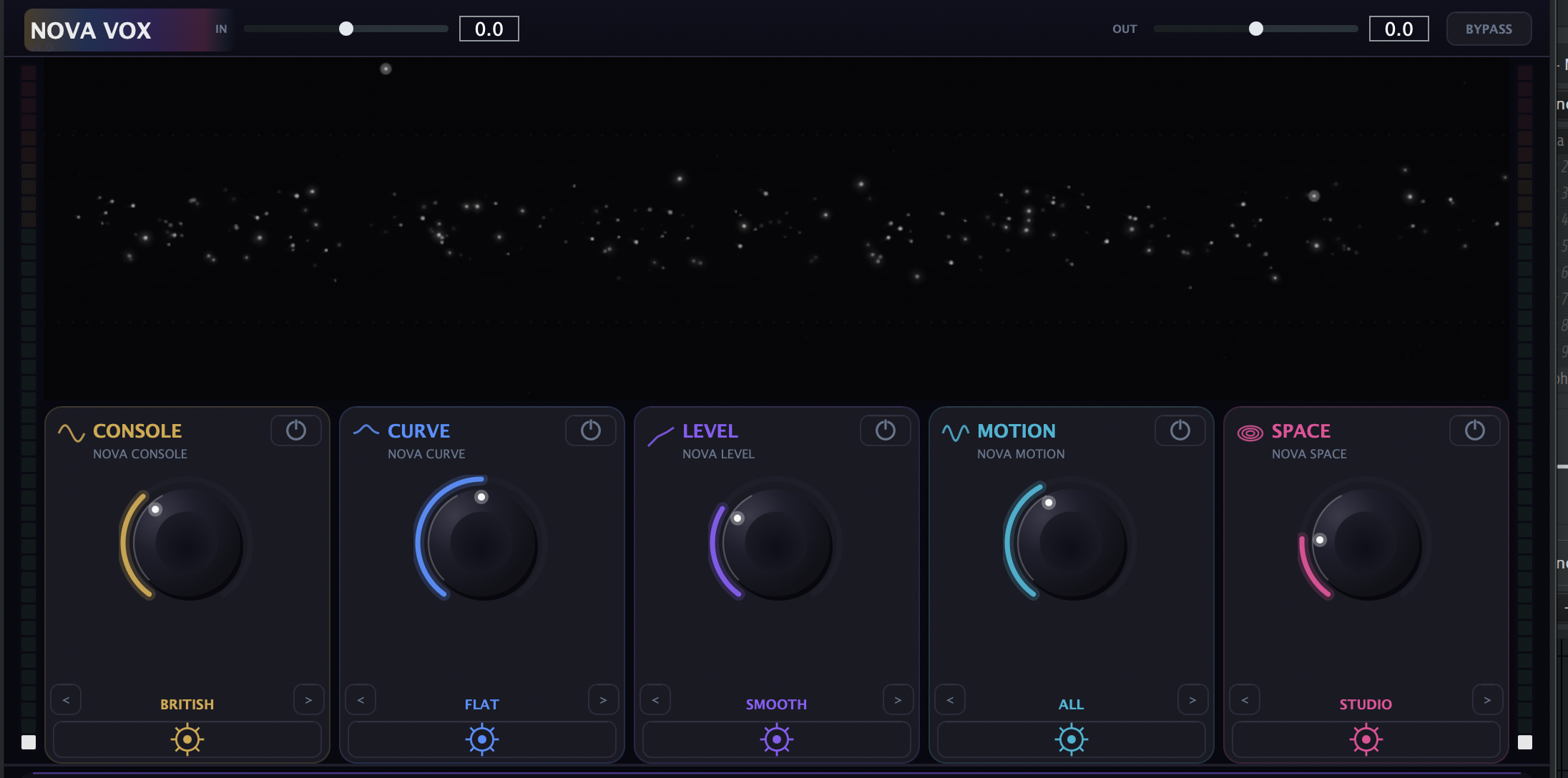 Nova Vox plugin UI